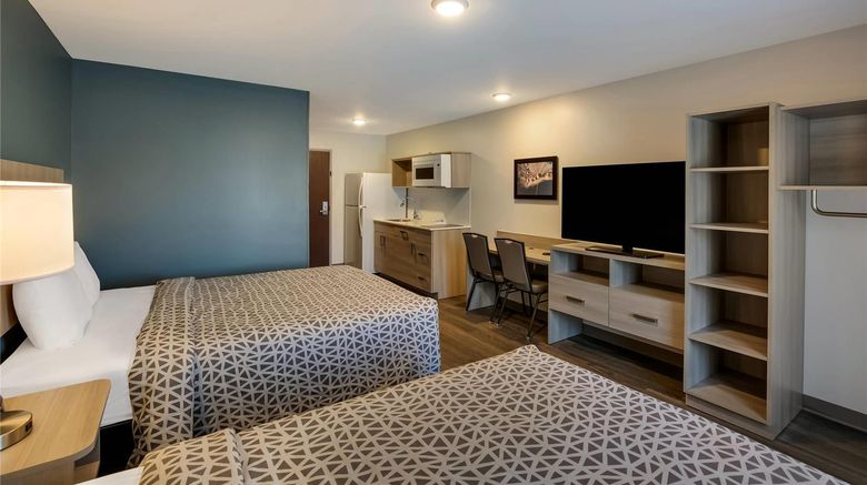 <b>WoodSpring Suites Knoxville West Room</b>. Images powered by <a href="https://iceportal.shijigroup.com/" title="IcePortal" target="_blank">IcePortal</a>.