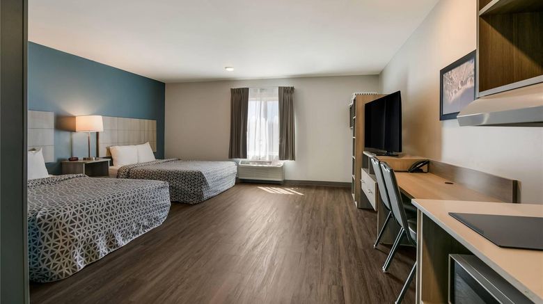<b>WoodSpring Suites Knoxville West Room</b>. Images powered by <a href="https://iceportal.shijigroup.com/" title="IcePortal" target="_blank">IcePortal</a>.
