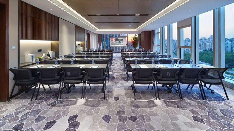 <b>Hilton Garden Inn Xixi Zijingang Meeting</b>. Images powered by <a href="https://iceportal.shijigroup.com/" title="IcePortal" target="_blank">IcePortal</a>.