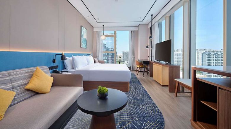 <b>Hilton Garden Inn Xixi Zijingang Room</b>. Images powered by <a href="https://iceportal.shijigroup.com/" title="IcePortal" target="_blank">IcePortal</a>.