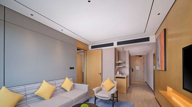 <b>Hilton Garden Inn Xiamen Tong'an Room</b>. Images powered by <a href="https://iceportal.shijigroup.com/" title="IcePortal" target="_blank">IcePortal</a>.