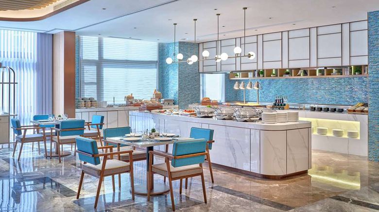 <b>Hilton Garden Inn Xiamen Tong'an Restaurant</b>. Images powered by <a href="https://iceportal.shijigroup.com/" title="IcePortal" target="_blank">IcePortal</a>.