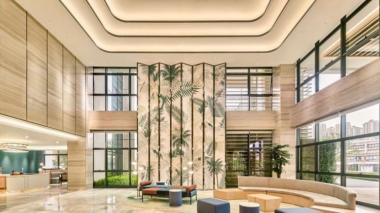 Hilton Garden Inn Jinan University Lobby