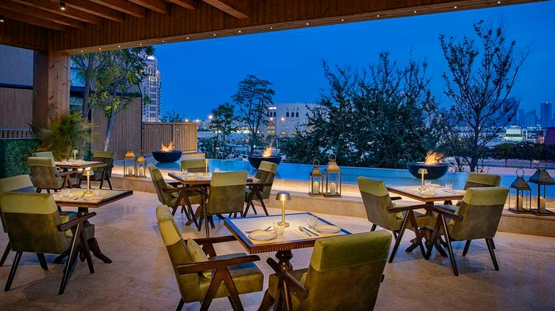 <b>Katara Hills Doha, LXR Hotels & Resorts Restaurant</b>. Images powered by <a href="https://iceportal.shijigroup.com/" title="IcePortal" target="_blank">IcePortal</a>.
