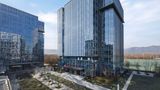 <b>Hilton Garden Inn Beijing Haidian Exterior</b>. Images powered by <a href="https://iceportal.shijigroup.com/" title="IcePortal" target="_blank">IcePortal</a>.