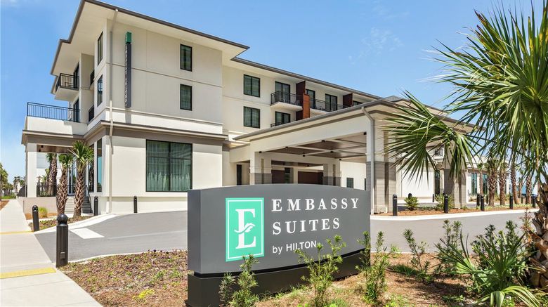 <b>Embassy Suites Panama City Beach Resort Exterior</b>. Images powered by <a href="https://iceportal.shijigroup.com/" title="IcePortal" target="_blank">IcePortal</a>.
