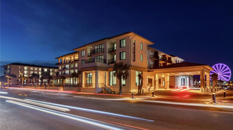 <b>Embassy Suites Panama City Beach Resort Exterior</b>. Images powered by <a href="https://iceportal.shijigroup.com/" title="IcePortal" target="_blank">IcePortal</a>.