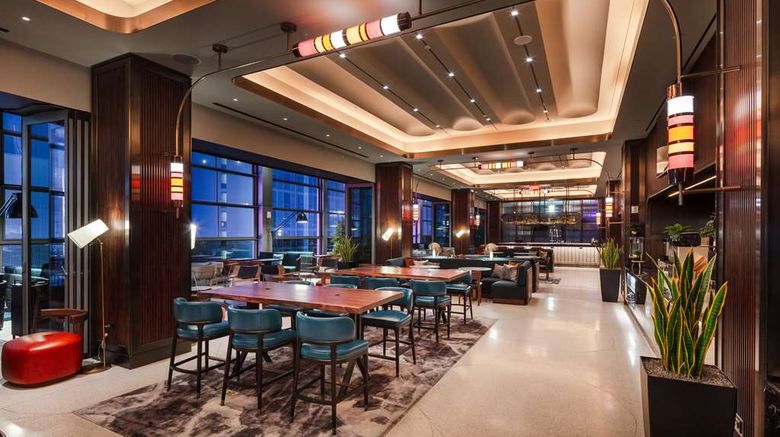 <b>Tempo by Hilton New York Times Square Restaurant</b>. Images powered by <a href="https://iceportal.shijigroup.com/" title="IcePortal" target="_blank">IcePortal</a>.