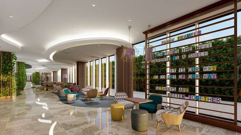 <b>Hampton by Hilton Istanbul Arnavutkoy Lobby</b>. Images powered by <a href="https://iceportal.shijigroup.com/" title="IcePortal" target="_blank">IcePortal</a>.