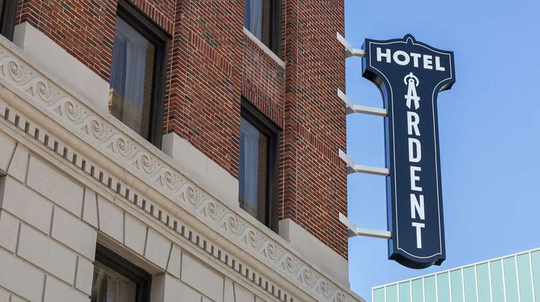 <b>Hotel Ardent Dayton Downtown Exterior</b>. Images powered by <a href="https://iceportal.shijigroup.com/" title="IcePortal" target="_blank">IcePortal</a>.