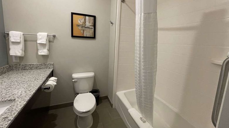 <b>Hawthorn Suites by Wyndham Sulphur Room</b>. Images powered by <a href="https://iceportal.shijigroup.com/" title="IcePortal" target="_blank">IcePortal</a>.