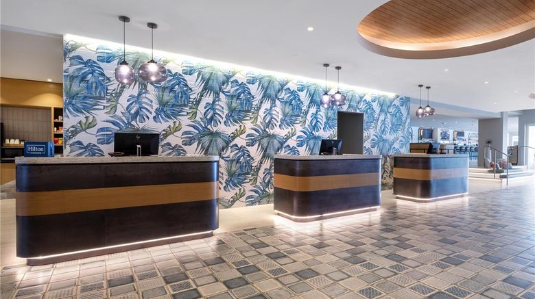 <b>Hilton Garden Inn San Juan Condado Lobby</b>. Images powered by <a href="https://iceportal.shijigroup.com/" title="IcePortal" target="_blank">IcePortal</a>.