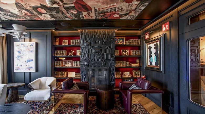 <b>Hotel Montera Madrid, Curio Collection Lobby</b>. Images powered by <a href="https://iceportal.shijigroup.com/" title="IcePortal" target="_blank">IcePortal</a>.