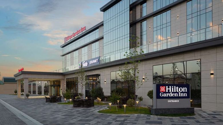 <b>Hilton Garden Inn Samarkand Exterior</b>. Images powered by <a href="https://iceportal.shijigroup.com/" title="IcePortal" target="_blank">IcePortal</a>.