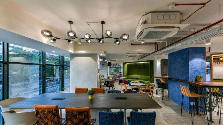 <b>Hotel Indie Stays Restaurant</b>. Images powered by <a href="https://iceportal.shijigroup.com/" title="IcePortal" target="_blank">IcePortal</a>.