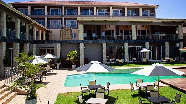 Umthunzi Hotel  and  Conference Exterior. Images powered by <a href="https://iceportal.shijigroup.com" target="_blank" rel="noopener">Ice Portal</a>.