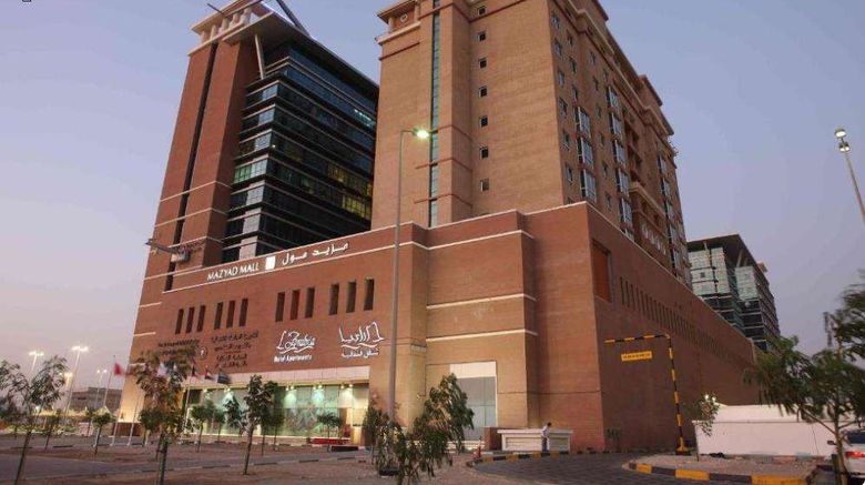 <b>L'Arabia Hotel Apartments Exterior</b>. Images powered by <a href="https://iceportal.shijigroup.com/" title="IcePortal" target="_blank">IcePortal</a>.