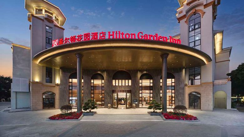<b>Hilton Garden Inn North Railway Station Exterior</b>. Images powered by <a href="https://iceportal.shijigroup.com/" title="IcePortal" target="_blank">IcePortal</a>.