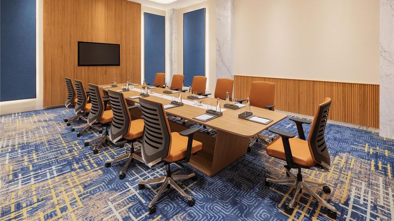 <b>Hilton Garden Inn Surat City Centre Meeting</b>. Images powered by <a href="https://iceportal.shijigroup.com/" title="IcePortal" target="_blank">IcePortal</a>.