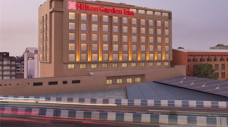 <b>Hilton Garden Inn Surat City Centre Exterior</b>. Images powered by <a href="https://iceportal.shijigroup.com/" title="IcePortal" target="_blank">IcePortal</a>.