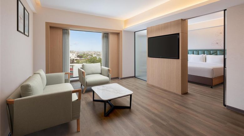 <b>Hilton Garden Inn Surat City Centre Room</b>. Images powered by <a href="https://iceportal.shijigroup.com/" title="IcePortal" target="_blank">IcePortal</a>.