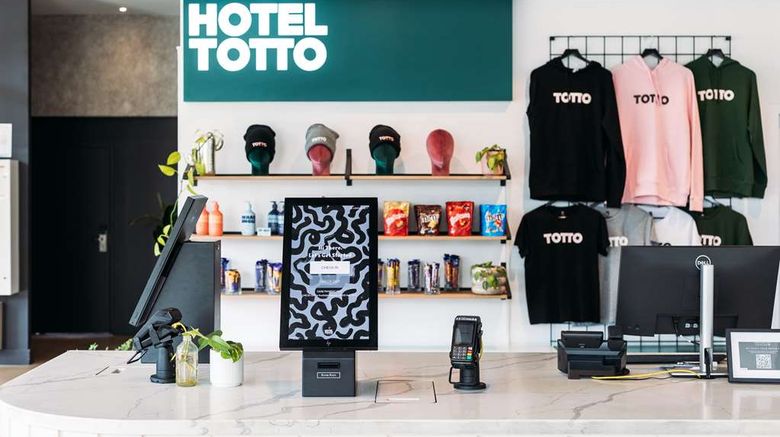 <b>Hotel TOTTO Wollongong Lobby</b>. Images powered by <a href="https://iceportal.shijigroup.com/" title="IcePortal" target="_blank">IcePortal</a>.