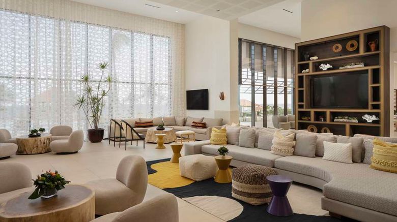 <b>Hilton Garden Inn La Romana Lobby</b>. Images powered by <a href="https://iceportal.shijigroup.com/" title="IcePortal" target="_blank">IcePortal</a>.