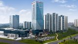 <b>Hilton Garden Inn Zigong High-Tech Zone Exterior</b>. Images powered by <a href="https://iceportal.shijigroup.com/" title="IcePortal" target="_blank">IcePortal</a>.