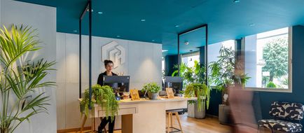 Urban Hotel Lobby