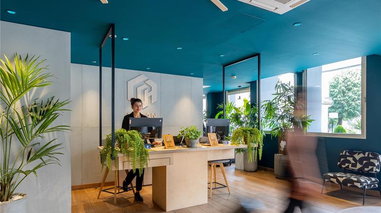 Urban Hotel Lobby