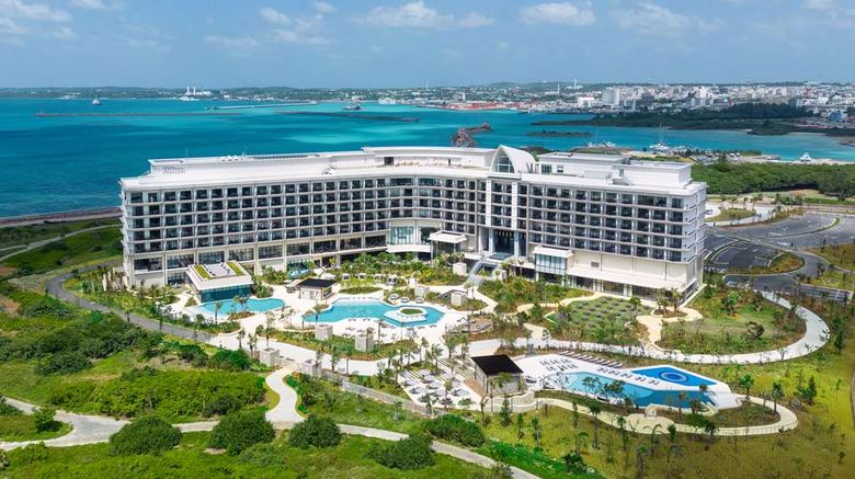 Hilton Okinawa Miyako Island Resort Exterior. Images powered by <a href="https://iceportal.shijigroup.com" target="_blank" rel="noopener">Ice Portal</a>.