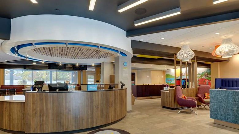 <b>Tru by Hilton Raleigh Garner Lobby</b>. Images powered by <a href="https://iceportal.shijigroup.com/" title="IcePortal" target="_blank">IcePortal</a>.