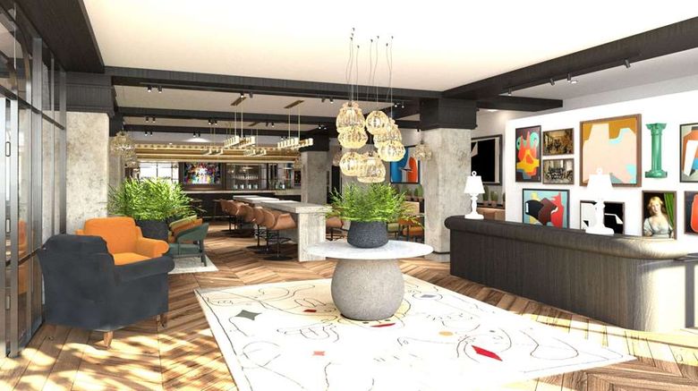 <b>Marty Hotel, Tapestry Coll by Hilton Lobby</b>. Images powered by <a href="https://iceportal.shijigroup.com/" title="IcePortal" target="_blank">IcePortal</a>.