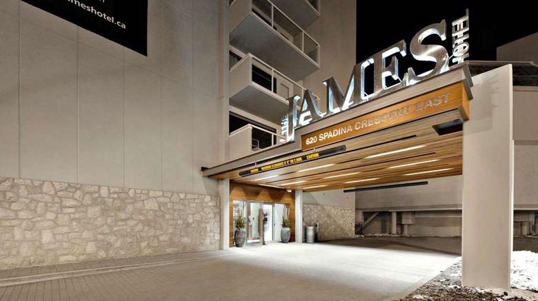 The James Hotel Exterior. Images powered by <a href="https://iceportal.shijigroup.com" target="_blank" rel="noopener">Ice Portal</a>.