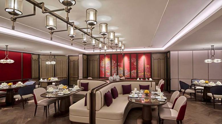 <b>Hilton Wenzhou City Center Restaurant</b>. Images powered by <a href="https://iceportal.shijigroup.com/" title="IcePortal" target="_blank">IcePortal</a>.