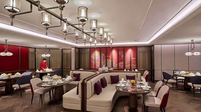 <b>Hilton Wenzhou City Center Restaurant</b>. Images powered by <a href="https://iceportal.shijigroup.com/" title="IcePortal" target="_blank">IcePortal</a>.