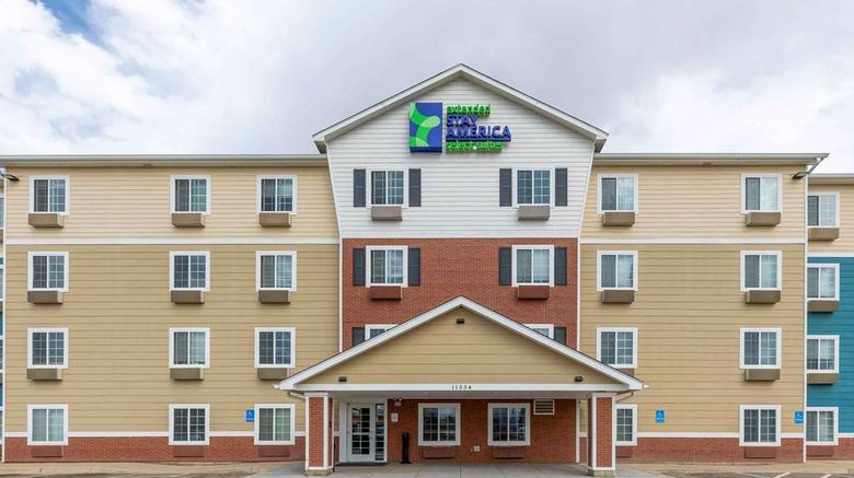 <b>Extended Stay America Select Firestone Exterior</b>. Images powered by <a href="https://iceportal.shijigroup.com/" title="IcePortal" target="_blank">IcePortal</a>.
