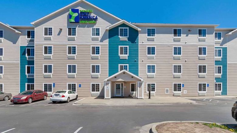 Extended Stay America Kansas City South Exterior. Images powered by <a href="https://iceportal.shijigroup.com" target="_blank" rel="noopener">Ice Portal</a>.