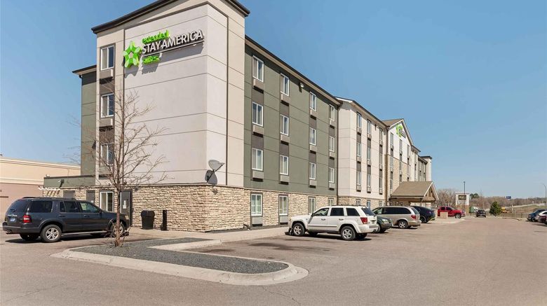 <b>Extended Stay America Select Fridley Exterior</b>. Images powered by <a href="https://iceportal.shijigroup.com/" title="IcePortal" target="_blank">IcePortal</a>.