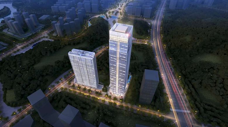<b>DoubleTree Guangzhou Zengcheng Exterior</b>. Images powered by <a href="https://iceportal.shijigroup.com/" title="IcePortal" target="_blank">IcePortal</a>.