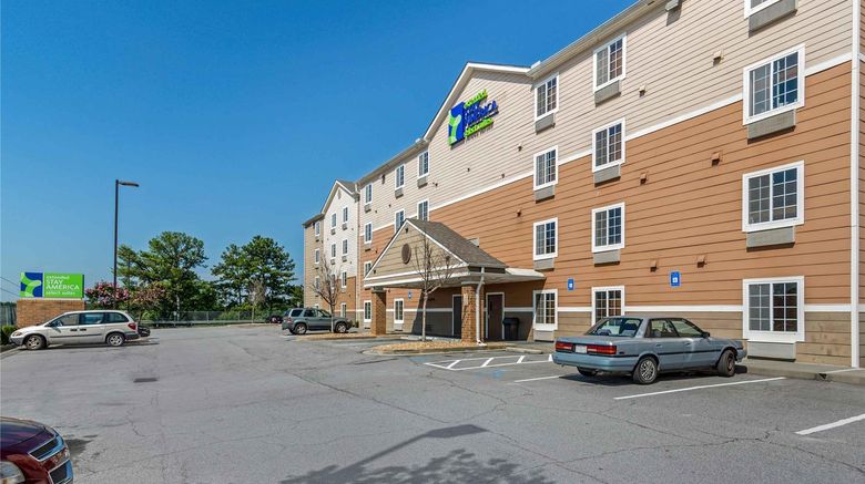 <b>Extended Stay America Atlanta Chamblee Exterior</b>. Images powered by <a href="https://iceportal.shijigroup.com/" title="IcePortal" target="_blank">IcePortal</a>.