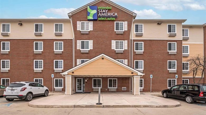 Extended Stay America Indianapolis Exterior. Images powered by <a href="https://iceportal.shijigroup.com" target="_blank" rel="noopener">Ice Portal</a>.