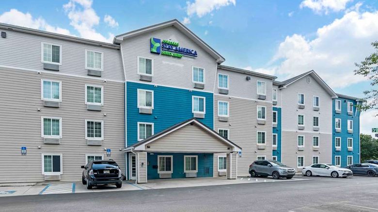 Extended Stay America Selec Pensacola NW Exterior. Images powered by <a href="https://iceportal.shijigroup.com" target="_blank" rel="noopener">Ice Portal</a>.