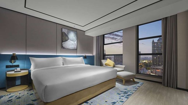<b>Hilton Garden Inn Xiangdu District Room</b>. Images powered by <a href="https://iceportal.shijigroup.com/" title="IcePortal" target="_blank">IcePortal</a>.
