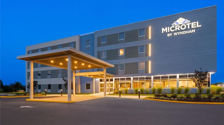 <b>Microtel Inn & Suites by Wyndham Exterior</b>. Images powered by <a href="https://iceportal.shijigroup.com/" title="IcePortal" target="_blank">IcePortal</a>.