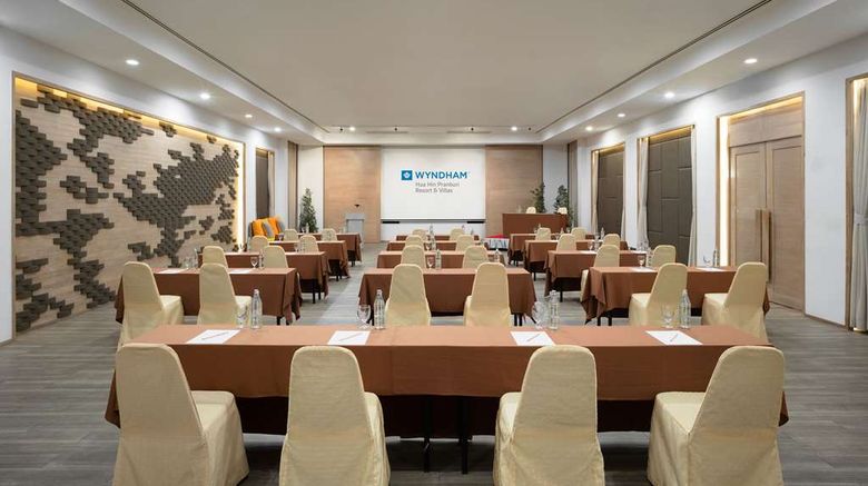 <b>Wyndham Hua Hin Pranburi Resort & Villas Meeting</b>. Images powered by <a href="https://iceportal.shijigroup.com/" title="IcePortal" target="_blank">IcePortal</a>.