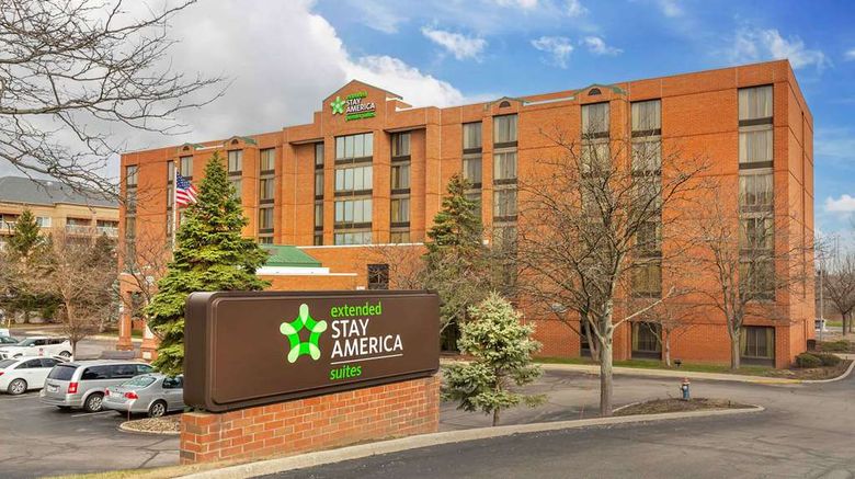 <b>Extended Stay America Premier Suites Exterior</b>. Images powered by <a href="https://iceportal.shijigroup.com/" title="IcePortal" target="_blank">IcePortal</a>.