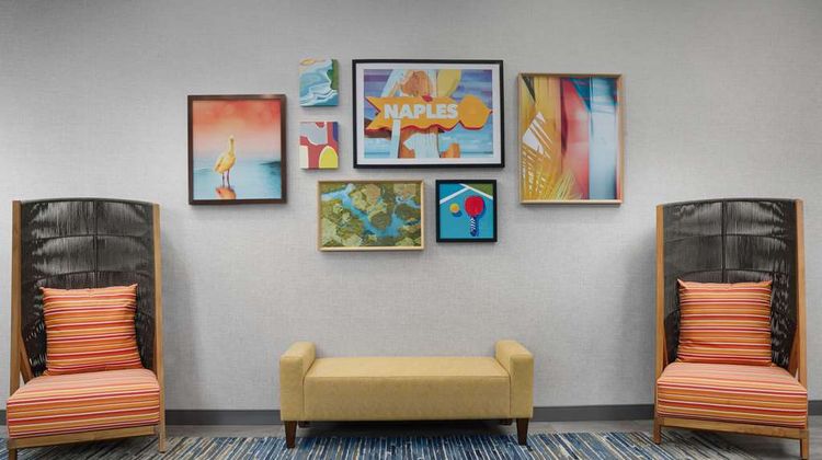 Hampton Inn and Suites Naples Lobby