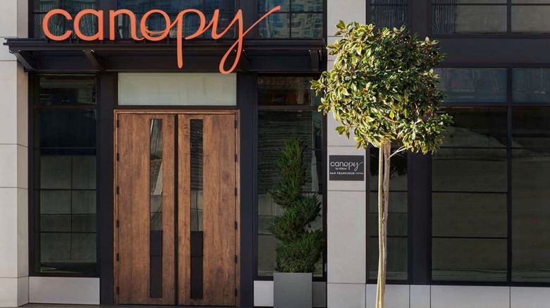 <b>Canopy by Hilton San Francisco SoMa Exterior</b>. Images powered by <a href="https://iceportal.shijigroup.com/" title="IcePortal" target="_blank">IcePortal</a>.