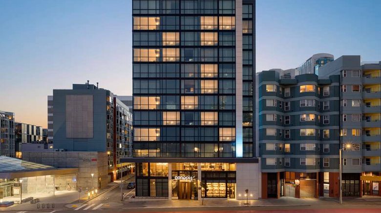 <b>Canopy by Hilton San Francisco SoMa Exterior</b>. Images powered by <a href="https://iceportal.shijigroup.com/" title="IcePortal" target="_blank">IcePortal</a>.